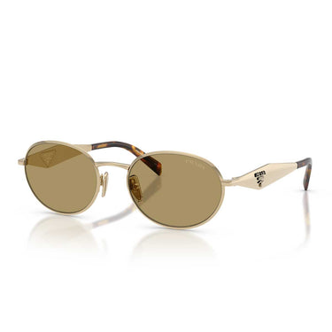 Prada Occhiali da Sole PRD57S ZVN70G Oro Pallido/Verde Oliva Donna 2