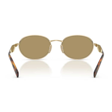 Prada Occhiali da Sole PRD57S ZVN70G Oro Pallido/Verde Oliva Donna 4