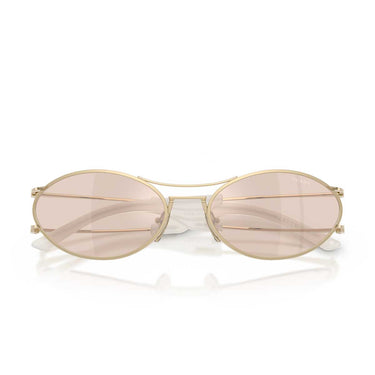 Prada Occhiali da Sole PRD61S ZVN31B Oro Pallido/Quarzo Flash Elettric Donna 5