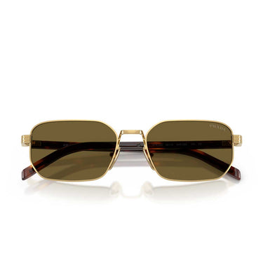 Prada Occhiali da Sole PRD62S 5AK09Z Oro/Marrone Donna 5