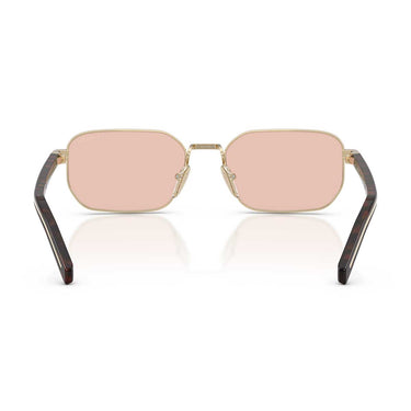Prada Occhiali da Sole PRD62S ZVN50V Oro Pallido/Rosa Antico Donna 4