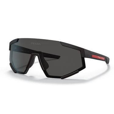Prada Lunettes de Soleil PS04WS DG006F Linea Rossa Noir/Gris Unisexe 2