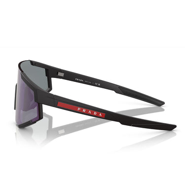 Prada Lunettes de Soleil PS04WS DG070A Linea Rossa Noir/Bleu Unisexe 3