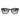 Prada Gafas de Sol PSA08S 1AB0A7 Línea Roja Negro/Gris Degradado Unisex