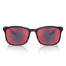 Prada Gafas de Sol PSA08S 1BO08F Línea Roja Negro/Gris Espejado Unisex