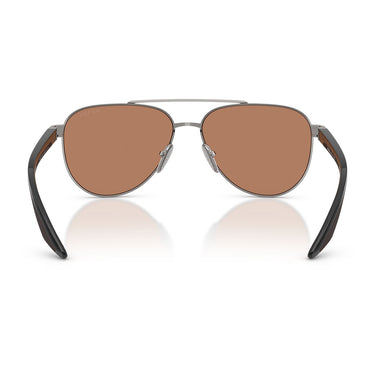 Prada Occhiali da Sole PSA52S 5AV20D Linea Rossa Gunmetal Marrone Unisex 4