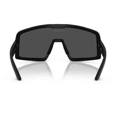 Prada Occhiali da Sole PSB07S 1BO06F Linea Rossa Nero Opaco/Grigio Scuro Uomo 4