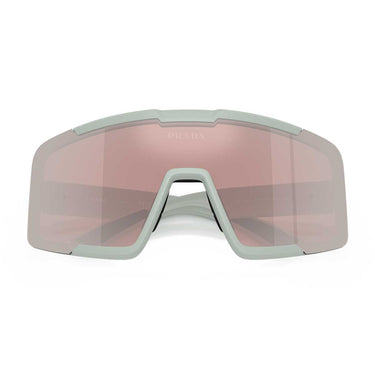 Prada Occhiali da Sole PSB07S 25H80U Linea Rossa Grigio Opaco/Viola Specchiato Argento Uomo 5