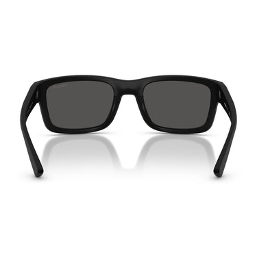 Prada Occhiali da Sole PSB10S 1BO08Z Linea Rossa Nero Opaco Grigio Scuro Uomo 4