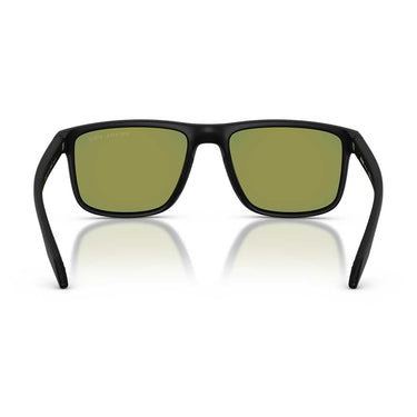 Prada Occhiali da Sole PSC01S 12P31G Linea Rossa Nero Opaco/Viola Specchiato Uomo Polarizzati 4