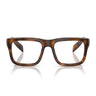 Prada Occhiali da Vista PRD02V 20D1O1 Juniper Marrone/Trasparente Uomo