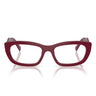 Prada Occhiali da Vista PRD09V 23L1O1 Marrone Marsala/Trasparente Donna
