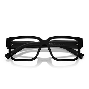 Prada Occhiali da Vista PRD10VD 12P1O1 Nero Opaco/Trasparente Uomo 4