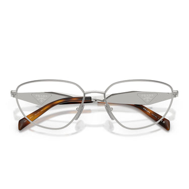 Prada Occhiali da Vista PRD52V 1BC1O1 Argento/Trasparente Donna 4
