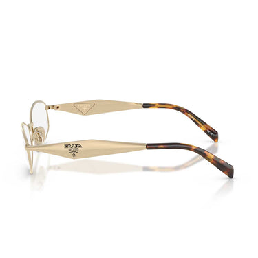 Prada Occhiali da Vista PRD58V ZVN1O1 Oro Pallido/Trasparente Donna 3