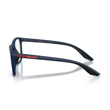 Prada Occhiali da Vista PS06TV 21V1O1 Linea Rossa Blu Opaco/Trasparente Uomo 3
