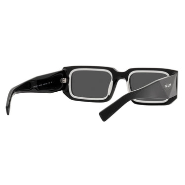 Prada Okulary Przeciwsłoneczne PR06YS ​09Q5S0 Czarny/Ciemnoszary Unisex 5