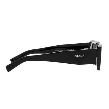 Prada Okulary Przeciwsłoneczne PR06YS ​09Q5S0 Czarny/Ciemnoszary Unisex 6