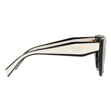 Prada Okulary Przeciwsłoneczne PR14WS 09Q5S0 Czarny/Ciemnoszary Damskie 7