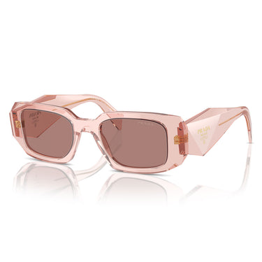 Prada Okulary Przeciwsłoneczne PR17WS ​19Q10D Różowy/Jasny Brąz Unisex 2