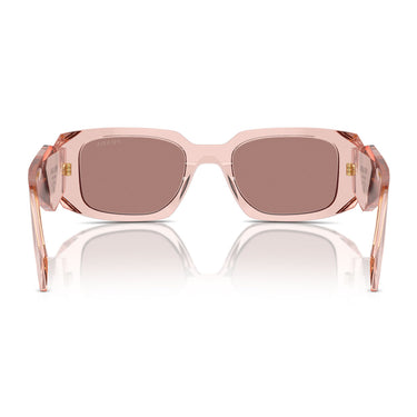 Prada Okulary Przeciwsłoneczne PR17WS ​19Q10D Różowy/Jasny Brąz Unisex 4