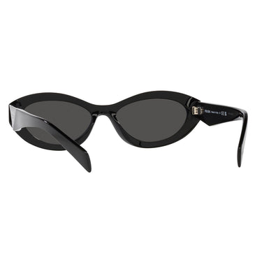 Prada Lunettes de Soleil PR26ZS ​16K08Z Noir/Gris Foncé Unisexe 4