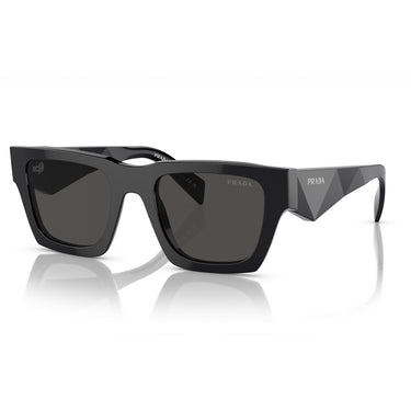 Prada Lunettes de Soleil PRA06S ​16K08Z Noir/Gris Foncé Unisexe 2