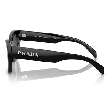 Prada Lunettes de Soleil PRA09S 1AB5S0 Noir/Gris Foncé Unisexe 3