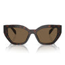 Prada Lunettes de Soleil PRA09S ​16N5Y1 Tartarugato/Marron Foncé Unisexe