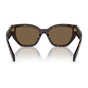 Prada Lunettes de Soleil PRA09S ​16N5Y1 Tartarugato/Marron Foncé Unisexe 4