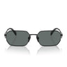 Prada Sunglasses PRA51S ​1AB5Z1 Black/Dark Grey Unisex Polarized