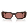 Prada Occhiali da Sole PRD03SD 27I80W Cigar Bordeaux Donna 