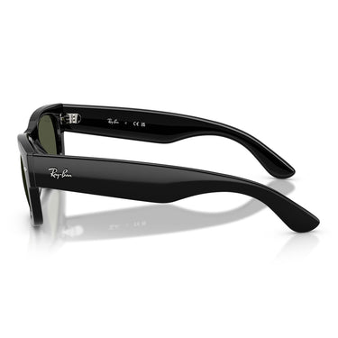 Ray-Ban Occhiali da Sole RB0832S 901 31 Mega Wayfarer II Nero Verde Unisex 3
