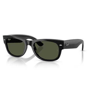 Ray-Ban Occhiali da Sole RB0832S 901 31 Mega Wayfarer II Nero Verde Unisex 2