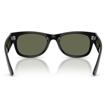 Ray-Ban Occhiali da Sole RB0832S 901/58 Mega Wayfarer II Nero/Verde Unisex Polarizzati 3