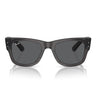 Ray-Ban Occhiali da Sole RB0840S 1406B1 Mega Wayfarer Nero Trasparente/Grigio Scuro Unisex