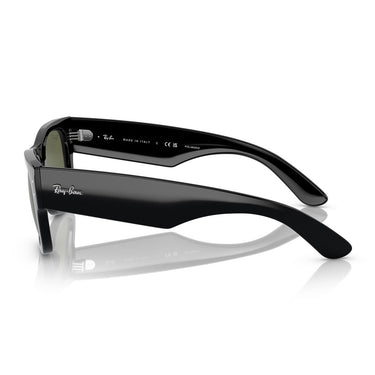 Ray-Ban Occhiali da Sole RB0840S 901/58 Mega Wayfarer Nero/Verde G-15 Unisex Polarizzati 2