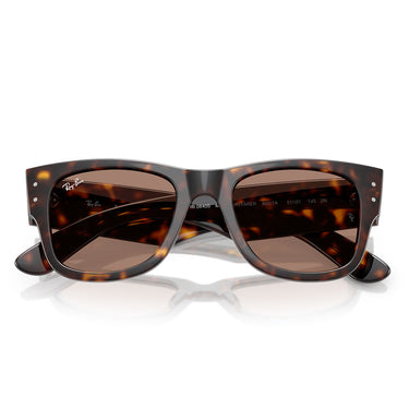 Ray-Ban Sonnenbrille RB0840S 902/1A Mega Wayfarer Havana/Violett Unisex 6