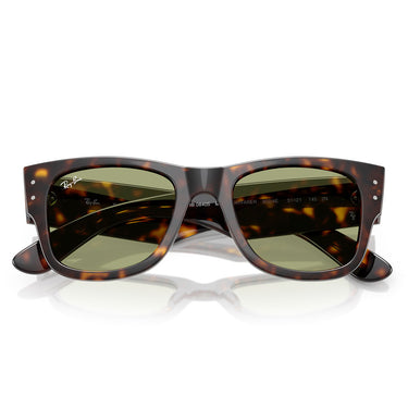 Ray-Ban Gafas de Sol RB0840S 902/4E Mega Wayfarer Marrón/Verde Unisex