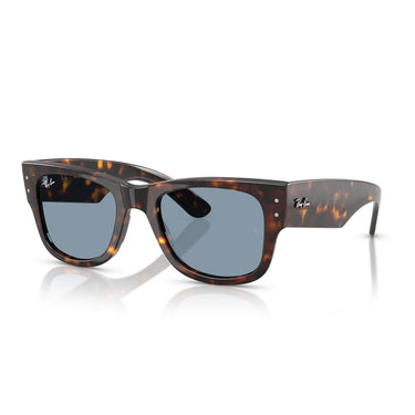 Ray-Ban Gafas de Sol RB0840S 902/56 Mega Wayfarer Marrón/Azul Unisex