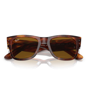Ray-Ban Gafas de Sol RB0840S 954/33 Mega Wayfarer Marrón/Marrón Unisex