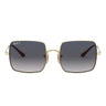 Ray-Ban Okulary Przeciwsłoneczne RB1971 914778 Kwadratowe Złote/Niebiesko-Szare Unisex