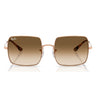 Ray-Ban Gafas de Sol RB1971 920251 Cuadrado Oro Rosa/Marrón Degradado Transparente Unisex