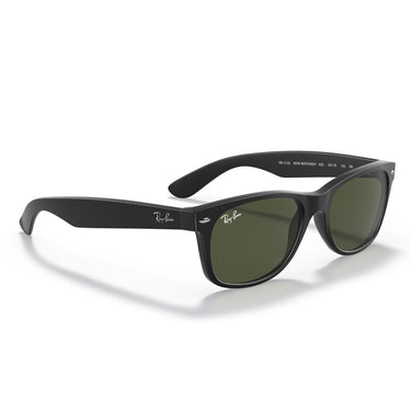 Ray-Ban Sonnenbrille RB2132 622 New Wayfarer Schwarz-Grün G-15 Unisex 5