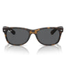 Ray-Ban Gafas de Sol RB2132 865-B1 New Wayfarer Havana-Gris Oscuro Unisex