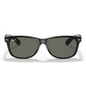 Ray-Ban Gafas de Sol RB2132 901 New Wayfarer Negro/Verde G-15 Unisex