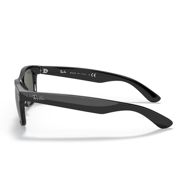 Ray-Ban Sonnenbrille RB2132 901 New Wayfarer Schwarz/Grün G-15 Unisex 3