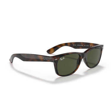 Ray-Ban Gafas de Sol RB2132 902 New Wayfarer Marrón/Verde Unisex