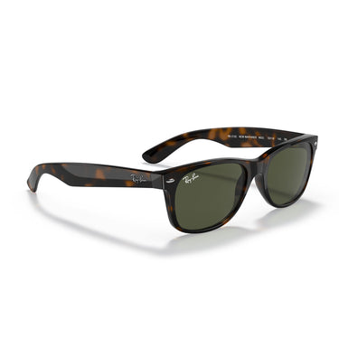 Ray-Ban Gafas de Sol RB2132 902L New Wayfarer Marrón/Verde G-15 Unisex