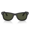 Ray-Ban Gafas de Sol RB2140 135831 Wayfarer Negro-Verde G-15 Unisex